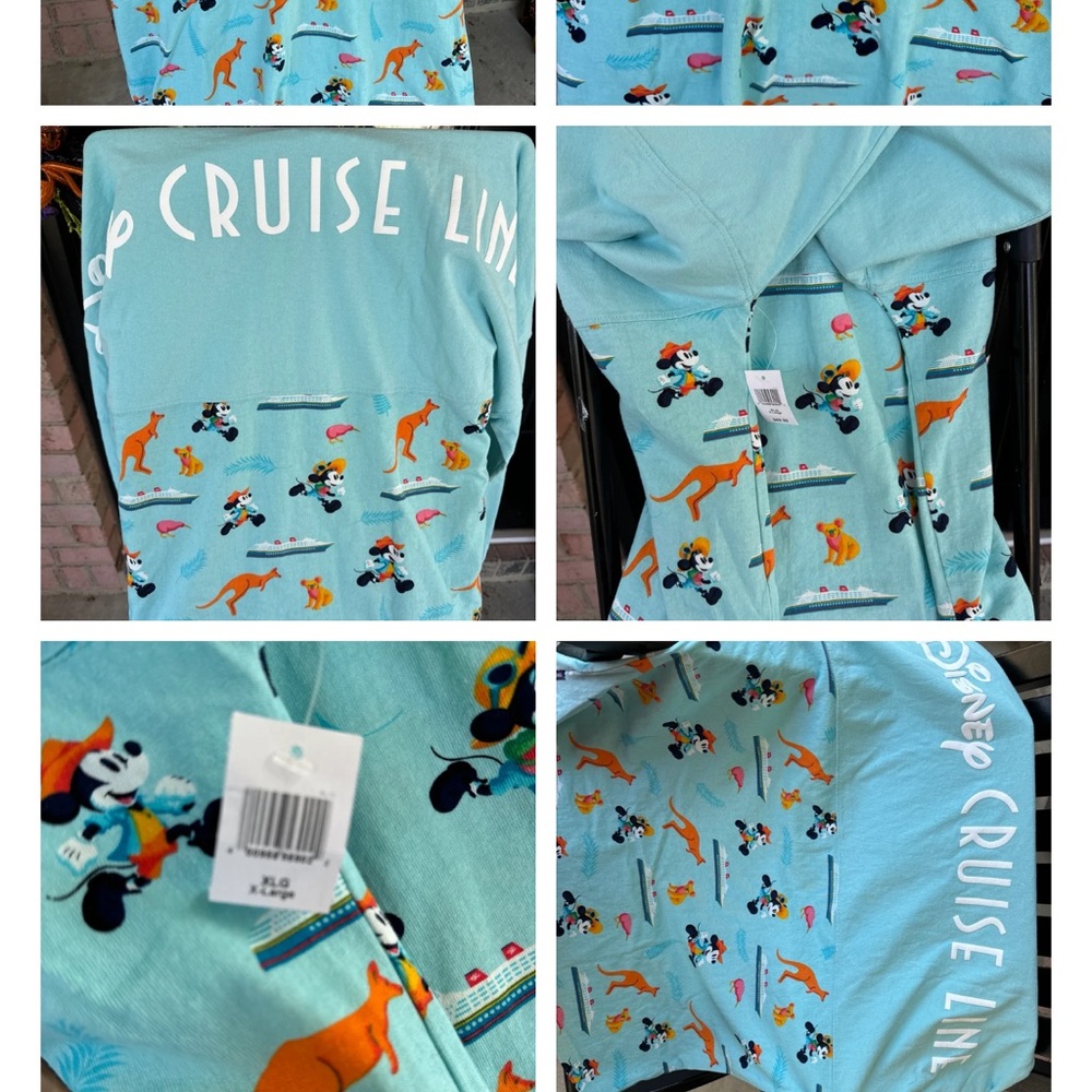 Disney Cruise Line Light Blue Hoodie
